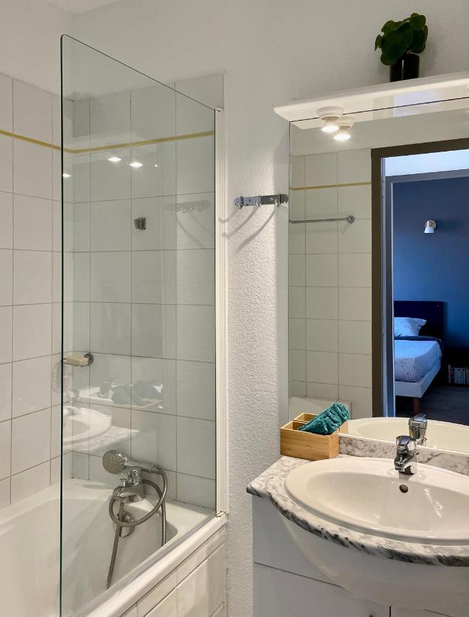 Bel Appartement Cosy Dans Residence Avec Piscine 5 Minutes Plage เมสซองจ์ ภายนอก รูปภาพ